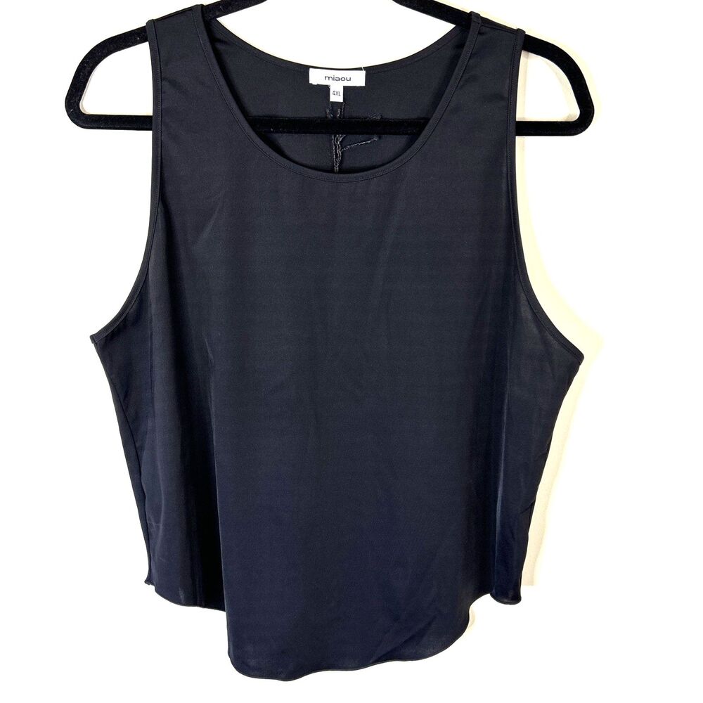 Miaou Jinx Tank Top Sz. 4XL Black Sleeveless Stretchy BodyCon New with Tags - Picture 6 of 15